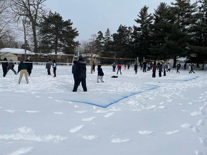 Snow Volleyball