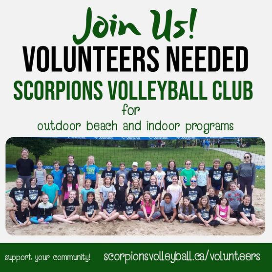 Scorpions Volleyball Club Volunteers